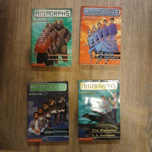 Scholastic - K.A. Applegate - Animorphs Book Bundle -Vintage